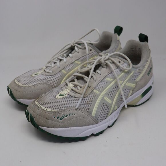 ASICS GEL 1090v2 Sneakers 1202A383 White Grey Shoes Gym Running Size 8.5 - Picture 1 of 5